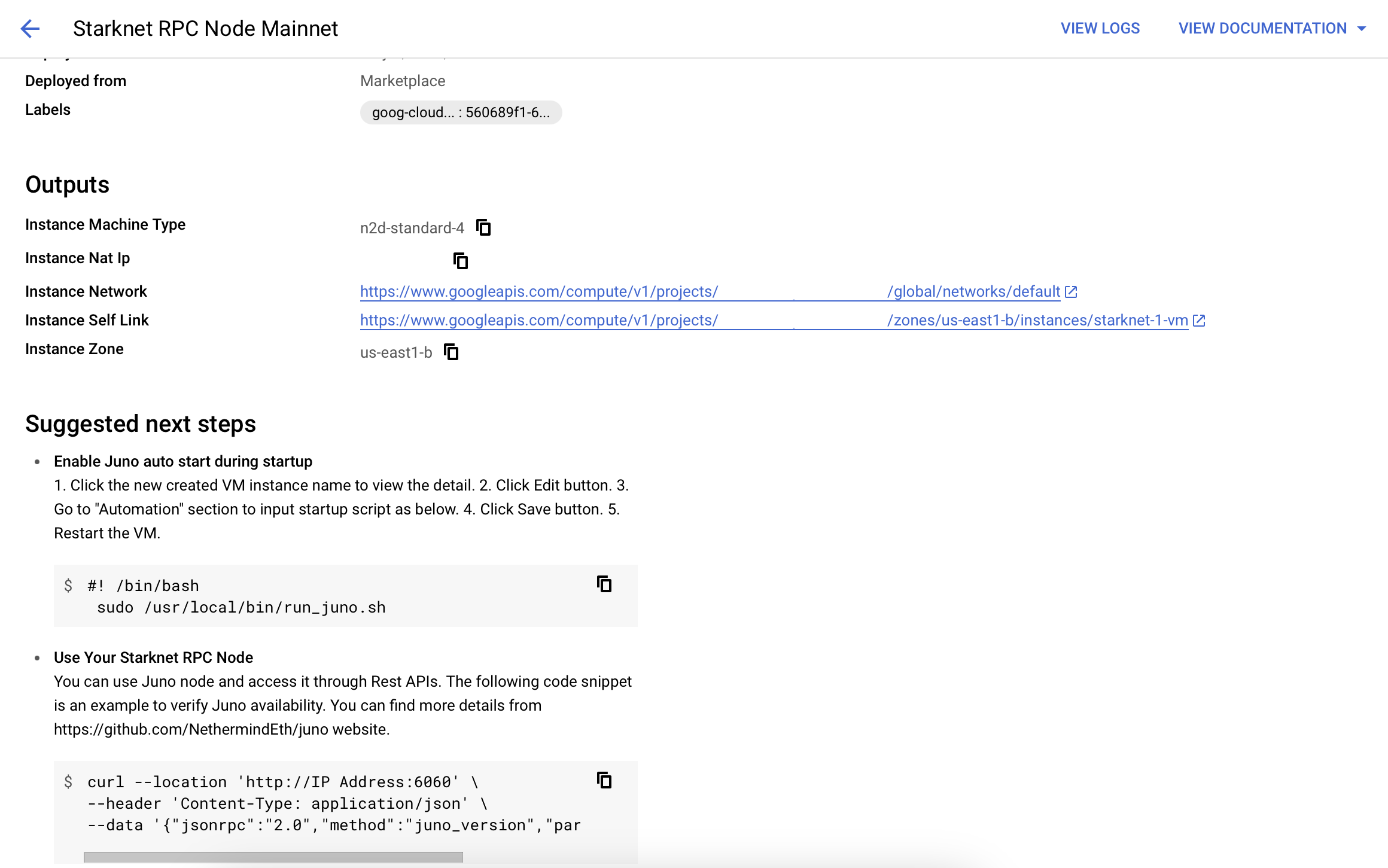 Starknet RPC Node testing